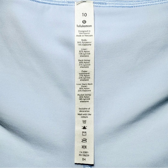 Lululemon Play Off The Pleats Skirt *13" in Daydream - Picture 7 of 9